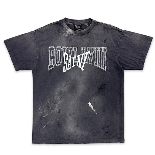 Saint Michael Bowl Tee Vintage Black