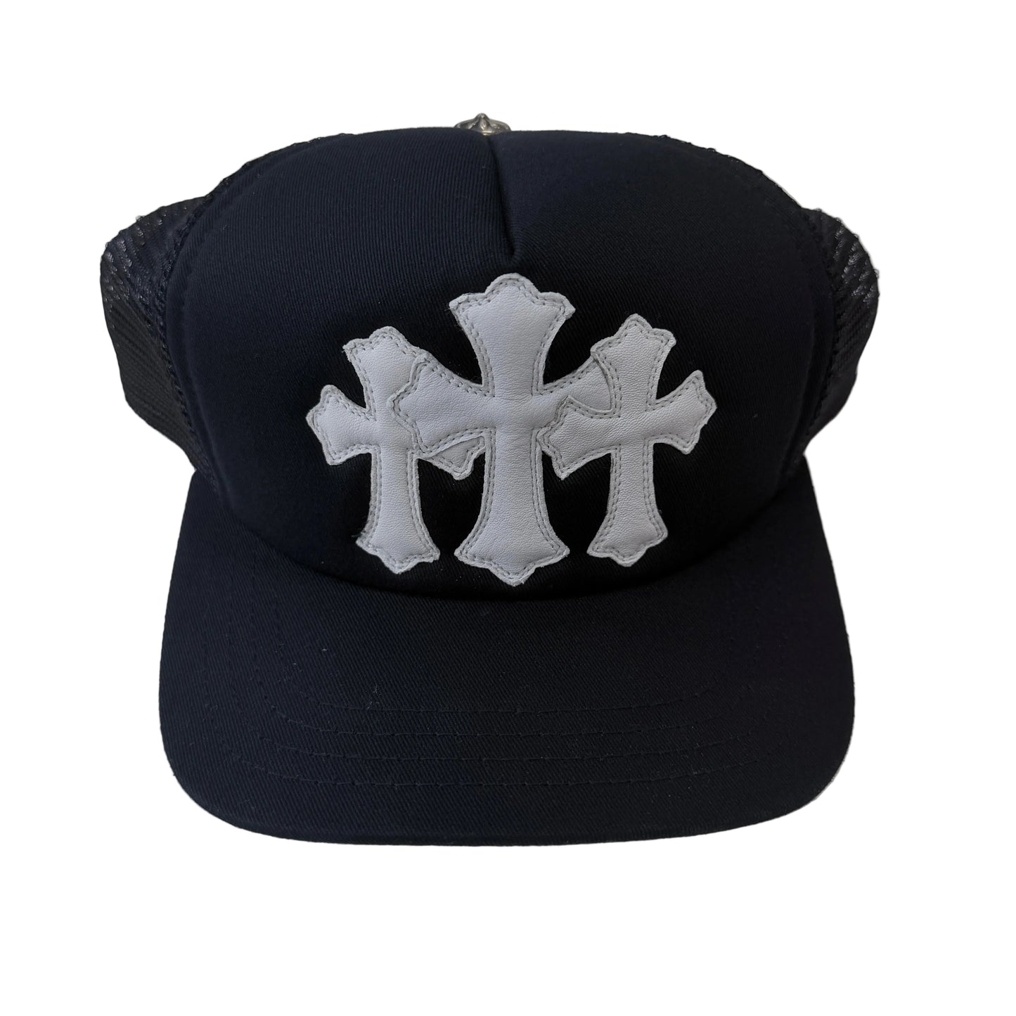 Chrome Hearts Leather Patch Hat Black