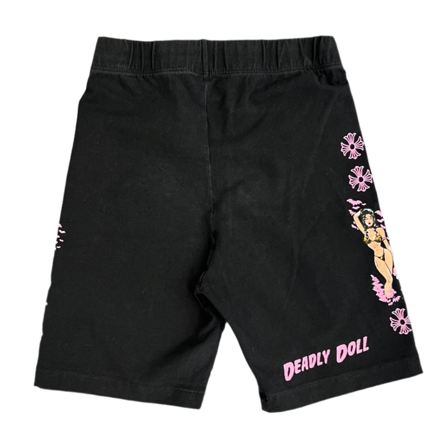 Chrome Hearts Deadly Doll Biker Shorts