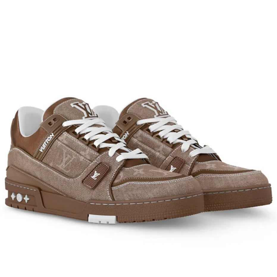 Louis Vuitton Trainer Brown/Beige (USED NO BOX)