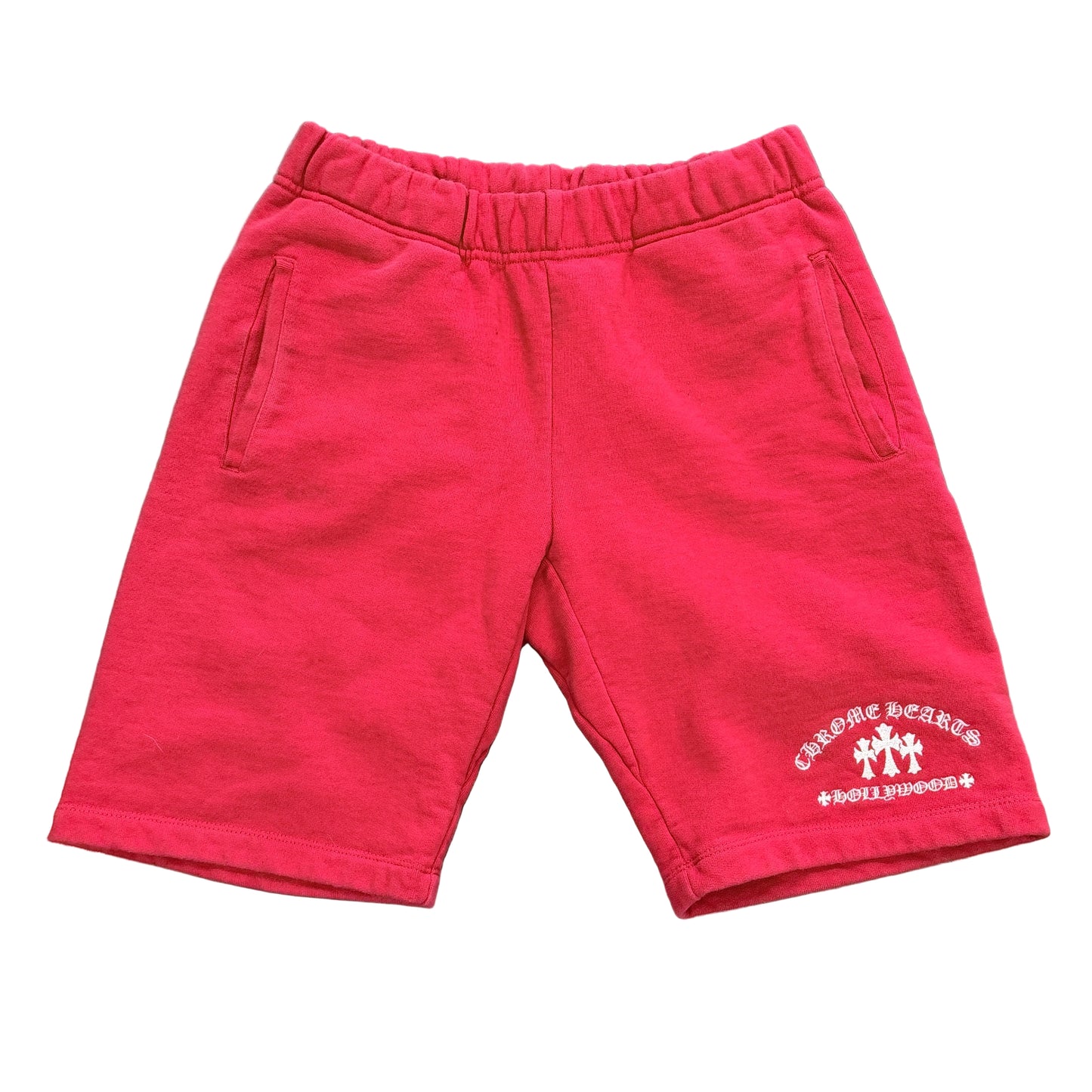Chrome Hearts King Taco Sweat-shorts Red