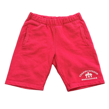 Chrome Hearts King Taco Sweat-shorts Red