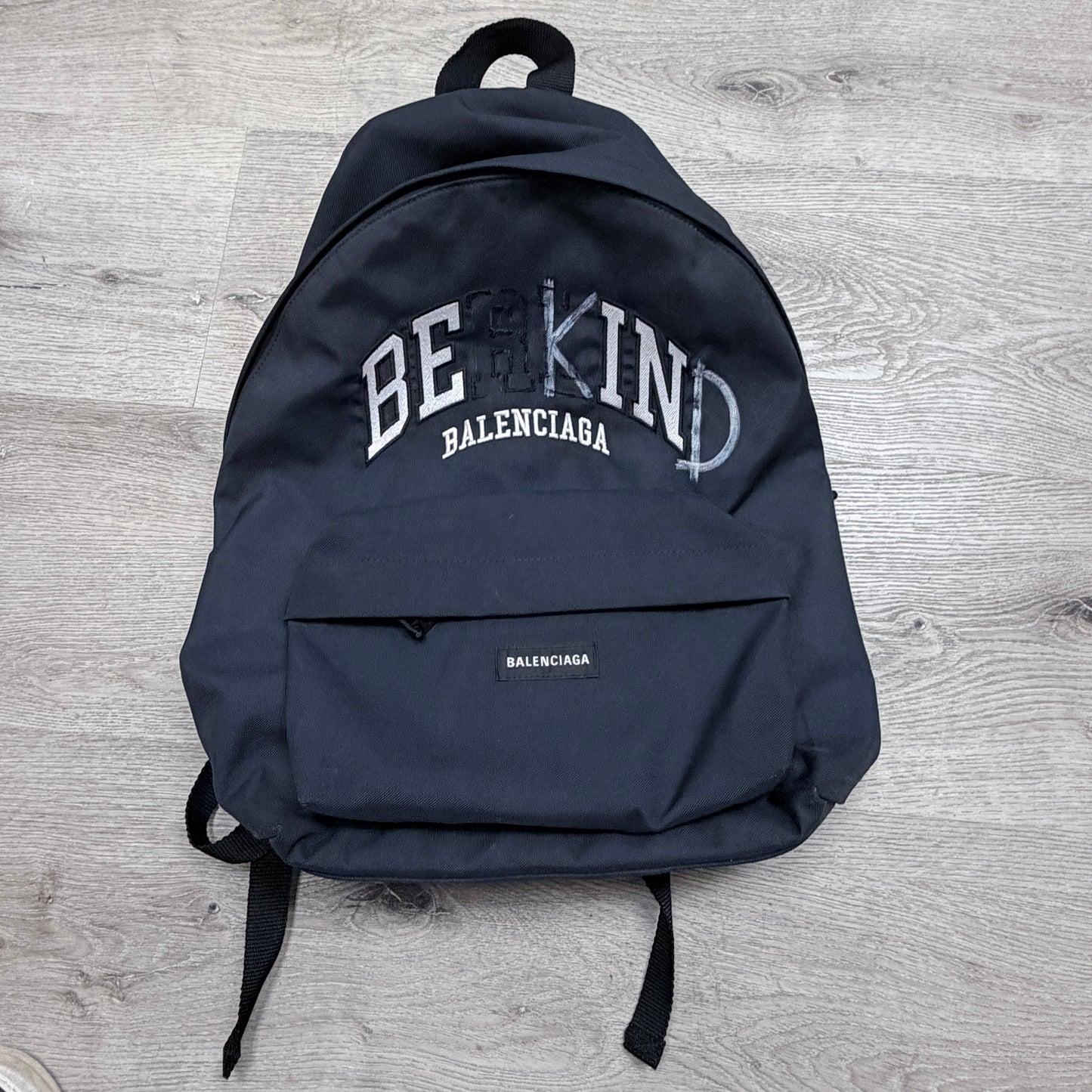 Balenciaga Be Kind Backpack Black