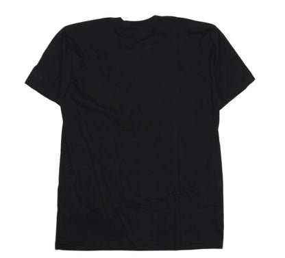 CHROME HEARTS 'BLACK' CANNES TONAL NECK LOGO POCKET TEE