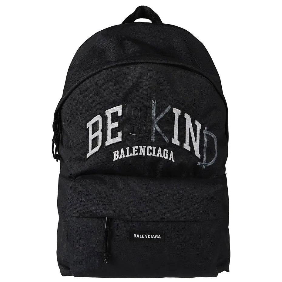 Balenciaga Be Kind Backpack Black