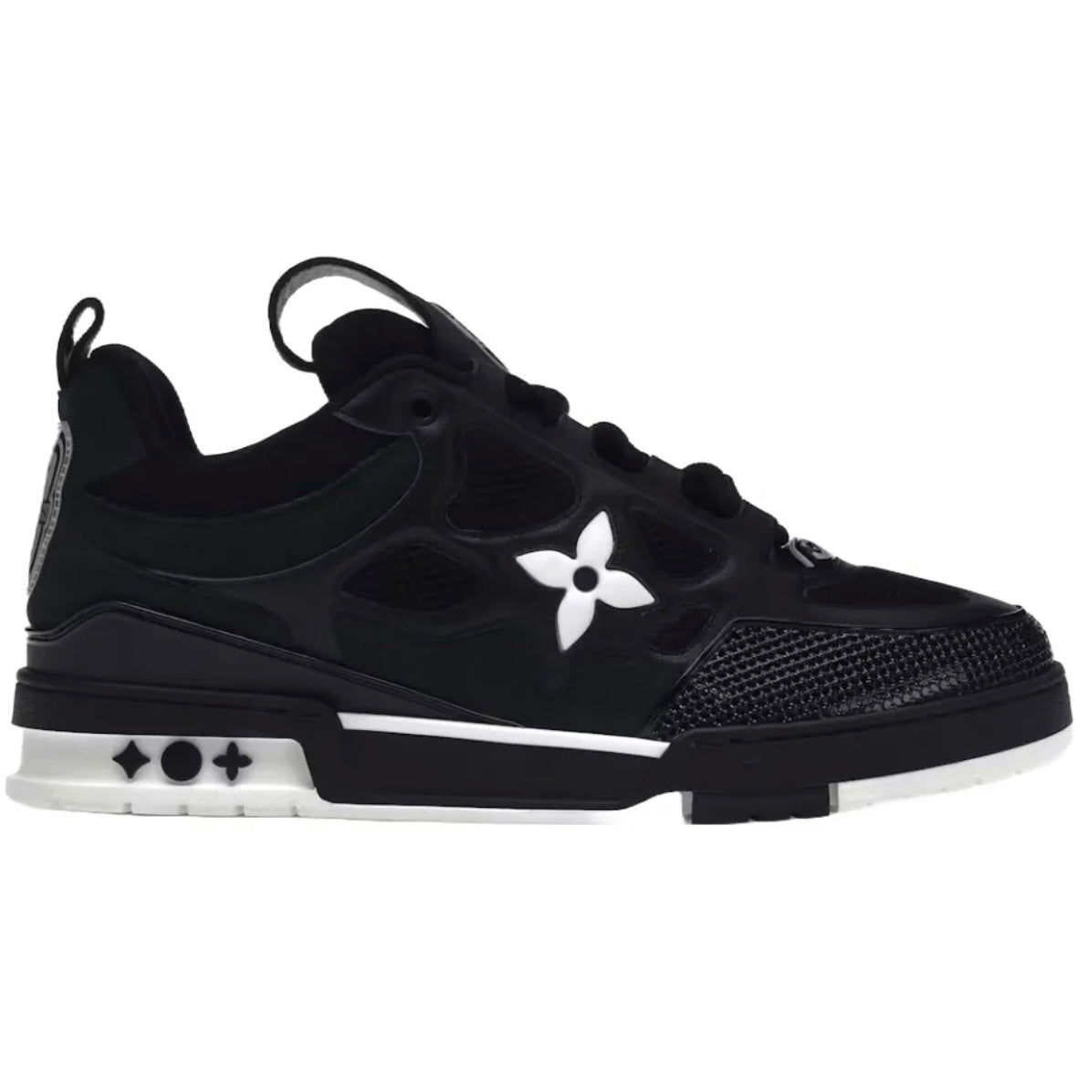 Louis Vuitton LV Skate Sneaker Black Black White
