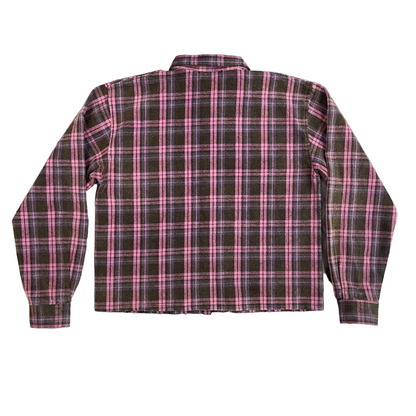 Vale Forever "Valley Dreams" Rhinestone Flannel in Purple