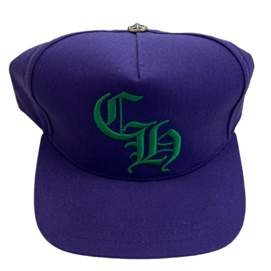 Chrome Hearts Baseball Cap Hat Purple/Green