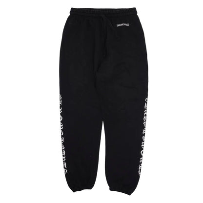 Chrome Hearts Scroll Logo Script
Sweatpants Black