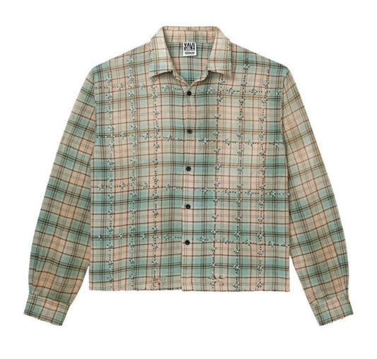 Vale Forever Little Gems Flannel 'Green'