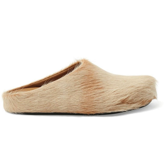 Marni Fussbet Sabot Mule Biege (USED NO BOX)