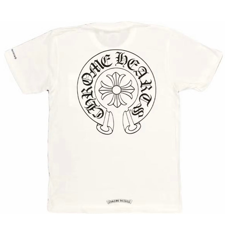 Chrome Hearts Horse Shoe Logo Pocket
T-Shirt White