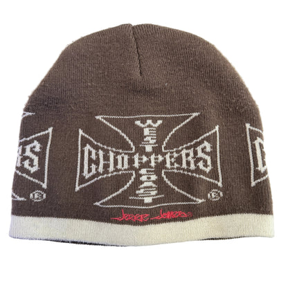 West Coast Choppers Beanie Brown