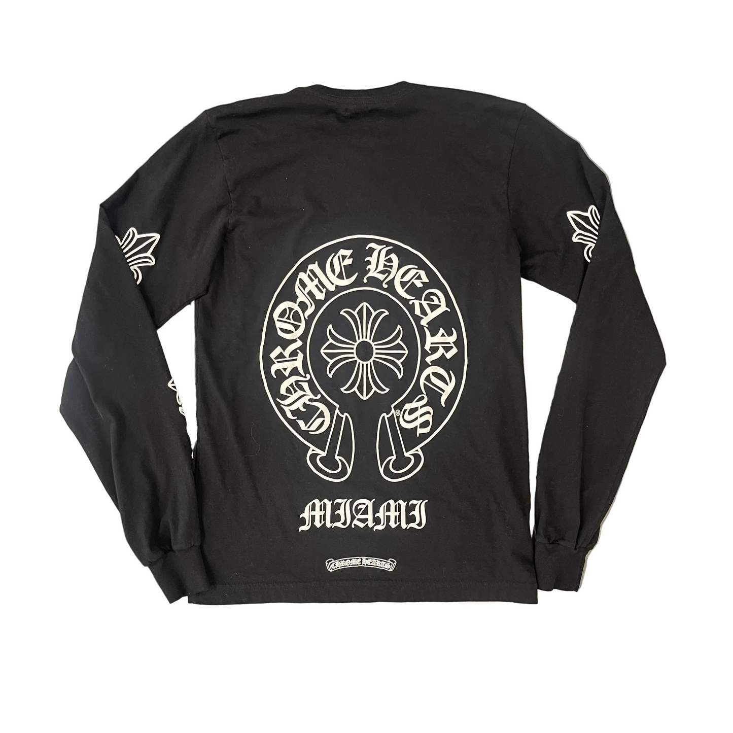 Chrome Heart Miami Exclusive Horseshoe longsleeve
