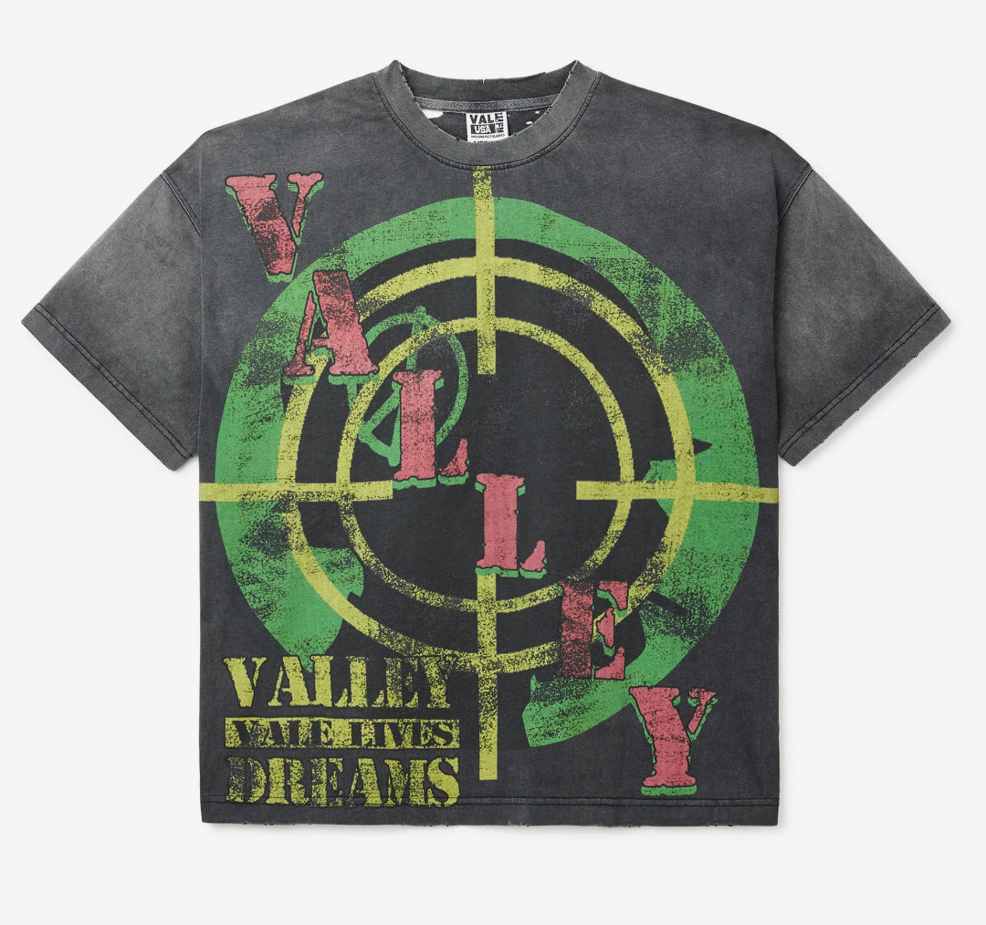 VALE FOREVER BLACK TARGET TEE