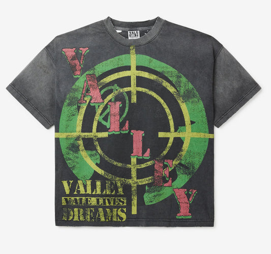 VALE FOREVER BLACK TARGET TEE