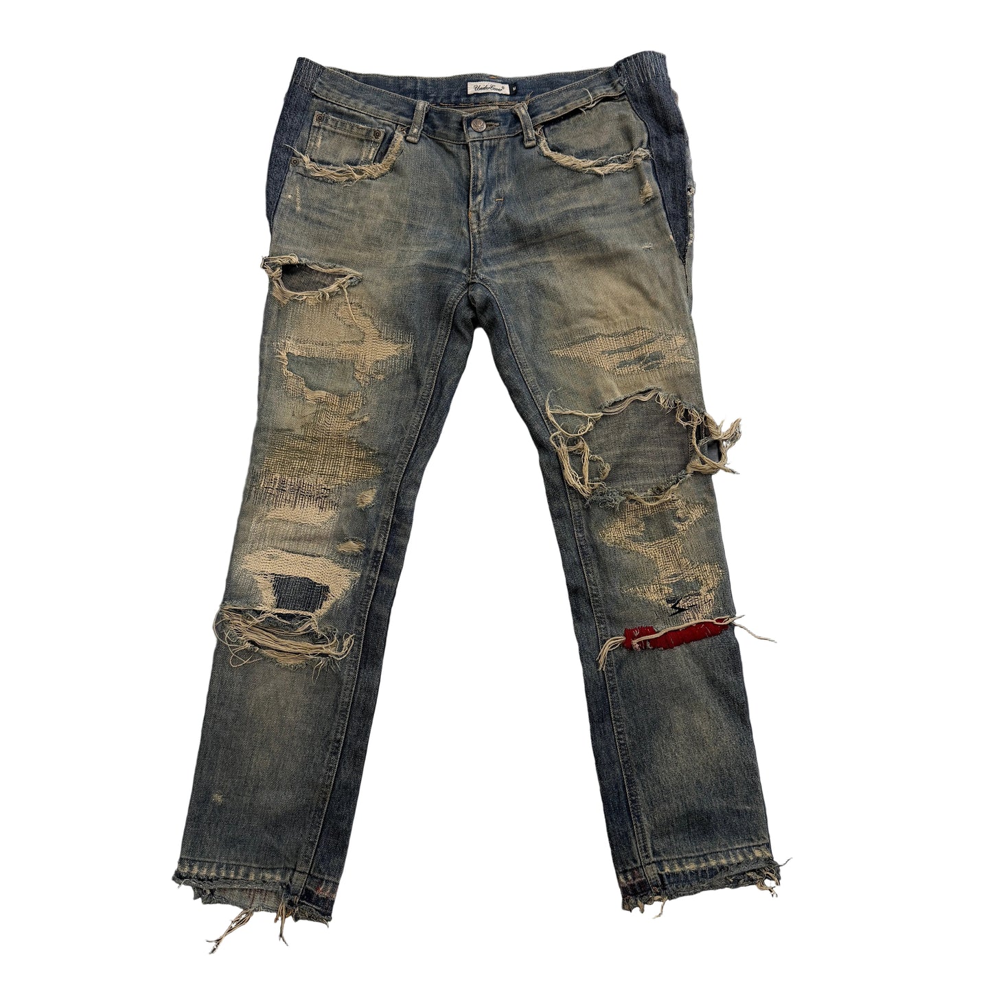 AWO4 Undercover 68 Red Yarn Denim