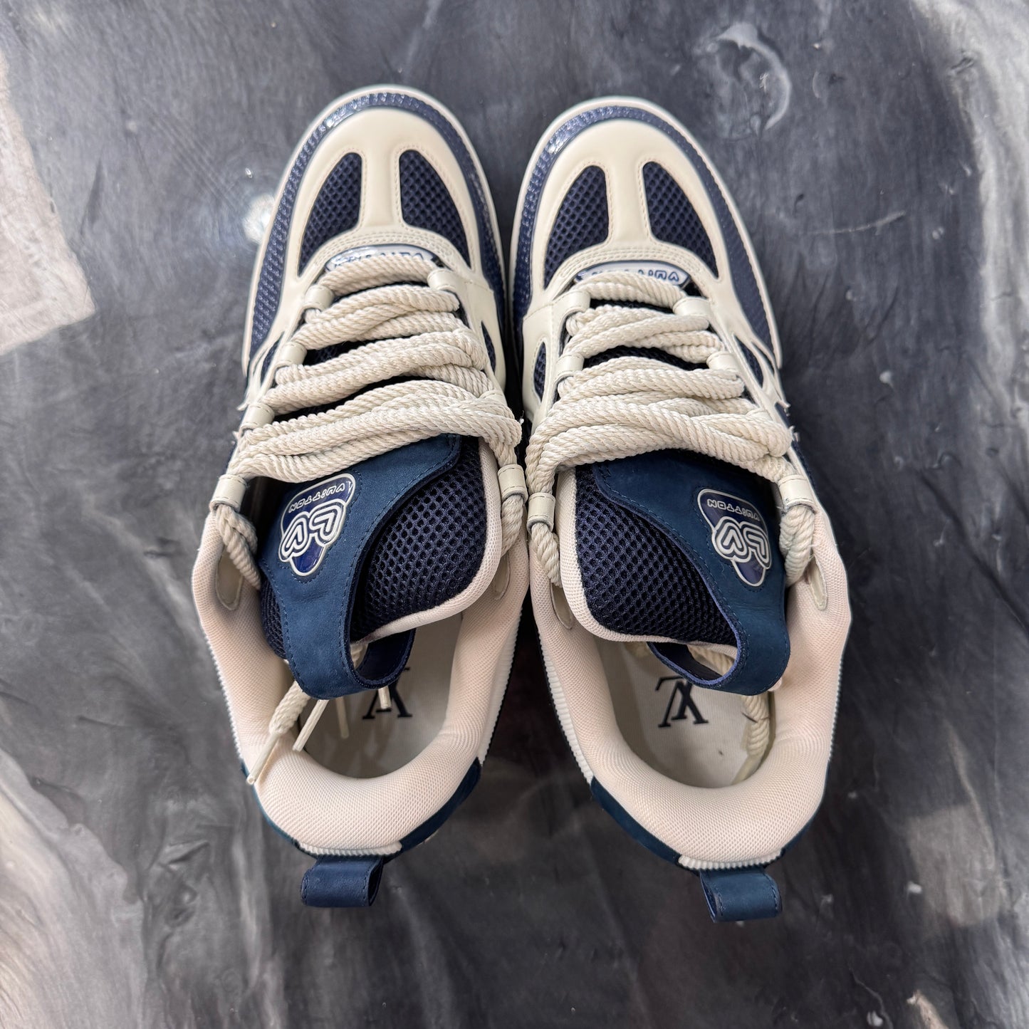 Louis Vuitton Skate Navy (USED NO BOX)