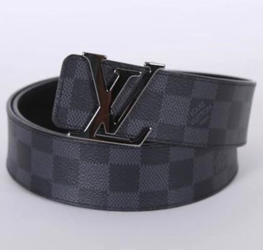 Louis Vuitton Black Damier Belt