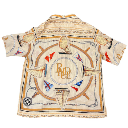 Rhude Natica Silk Button Up Shirt