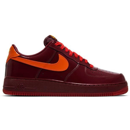 Nike Air Force 1 Low Patent Leather Dark Team Red