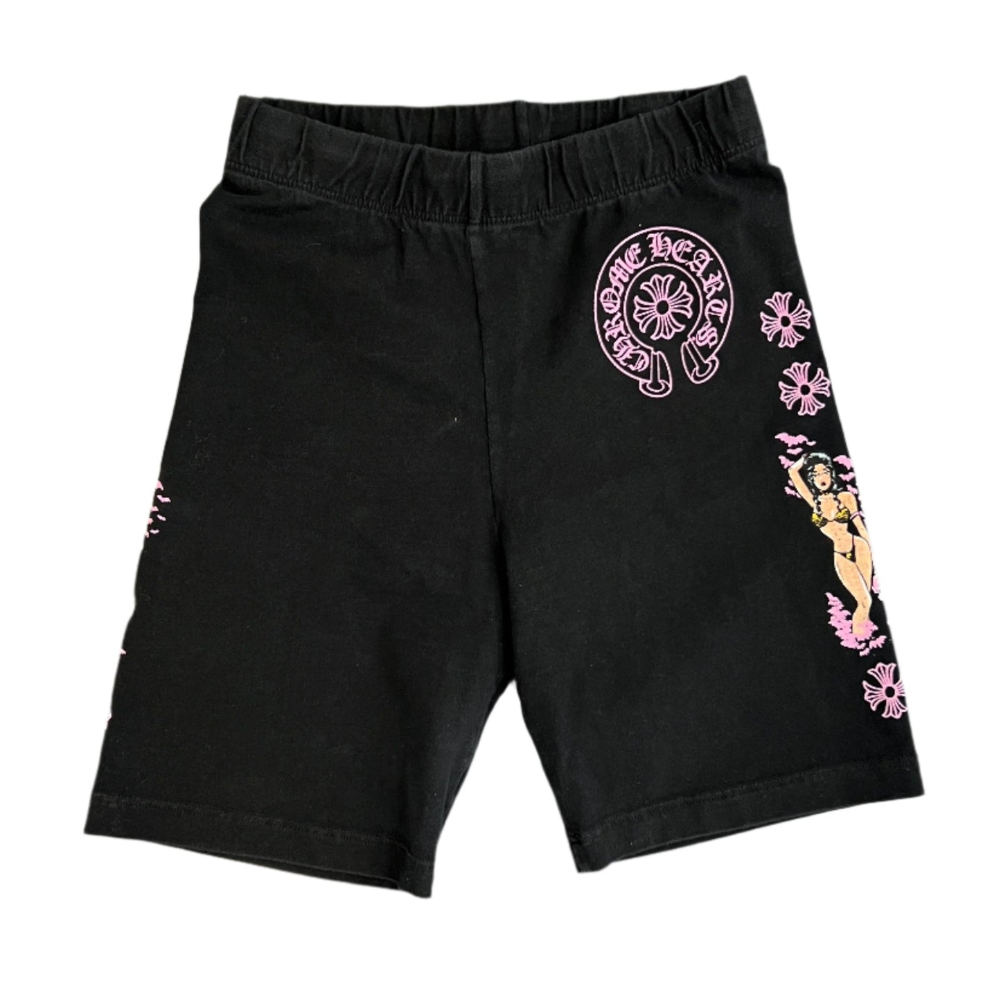 Chrome Hearts Deadly Doll Biker Shorts