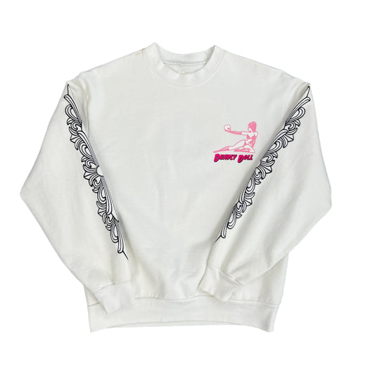 CHROME HEARTS DEADLY DOLL CREWNECK "CRY ON ME"