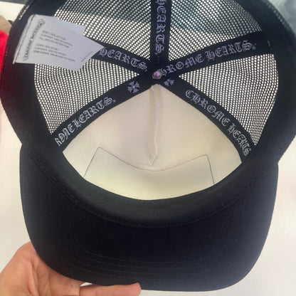 Chrome Hearts F*ck Trucker Hat White
