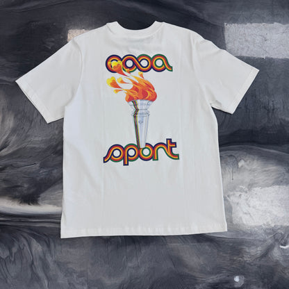 Casa Balnca Torch Tee White