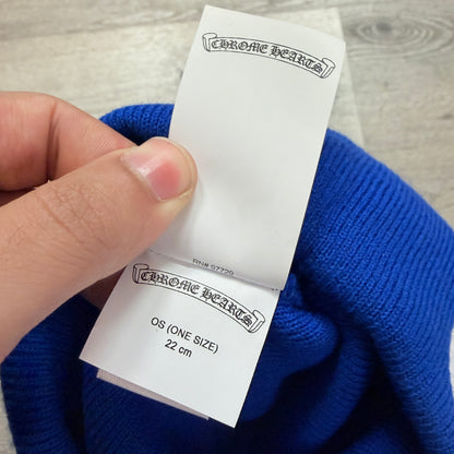 Chrome Hearts Blue Beanie