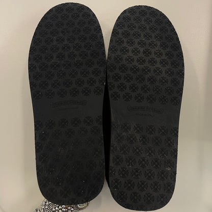 Chrome Hearts Corduroy Dagger Slip-Ons Black (USED)