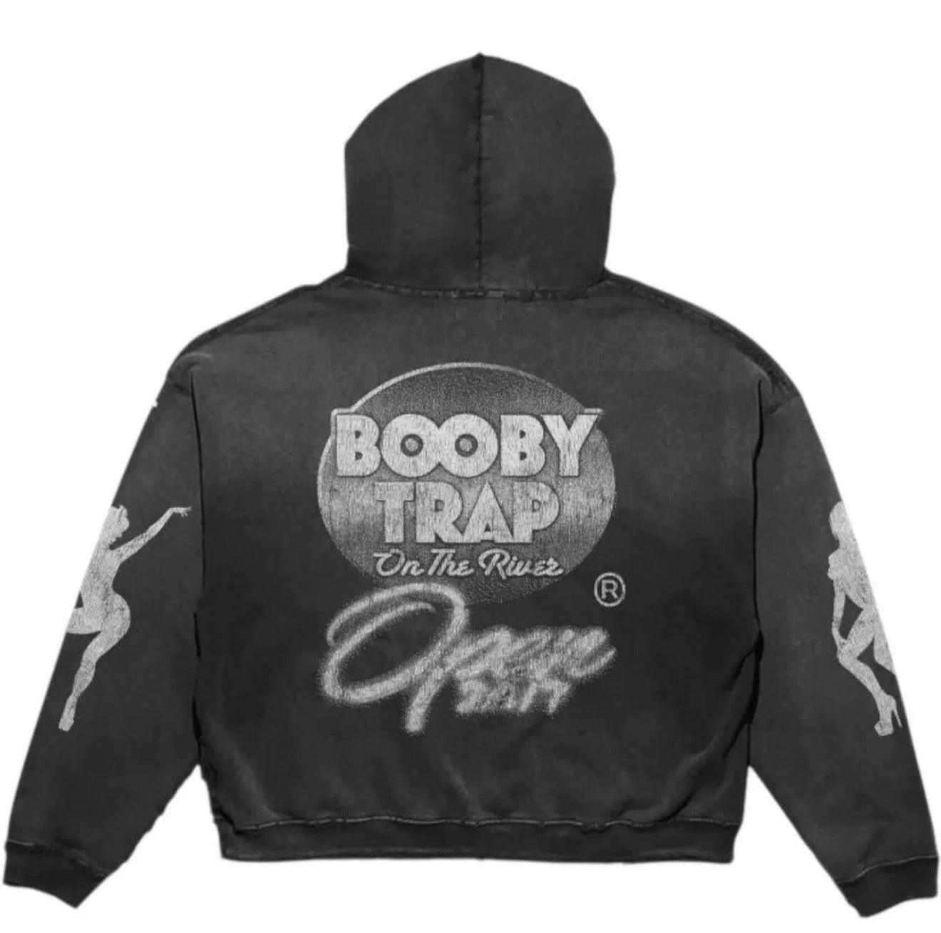 Triple Sevens x Booby Trap Trap Hoodie Black