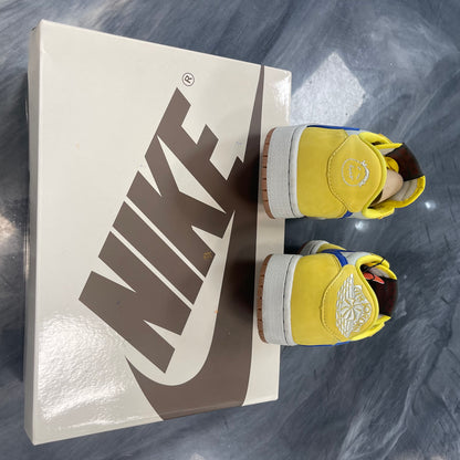 Travis Scott X Jordan 1 Retro Low OG SP 'Canary' (USED)