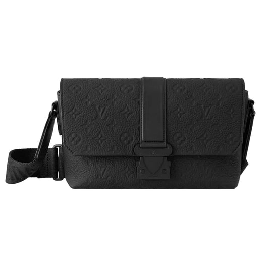 Louis Vuitton S-Cape Messenger Monogram Taurillon Leather Side Bag