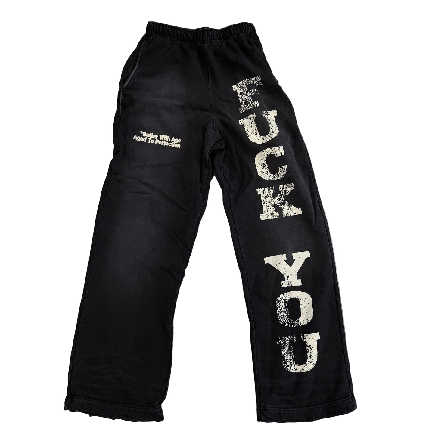 Better With Age Black Fuck Sweatpants