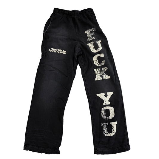 Better With Age Black Fuck Sweatpants