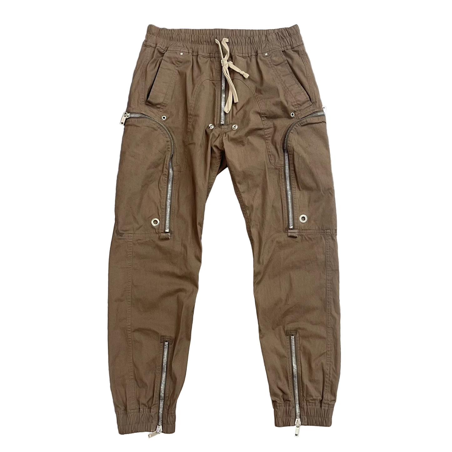 Rick Owens Bauhaus Zip-Pocket Trousers