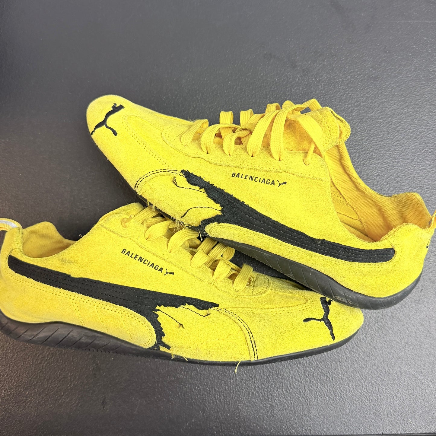 Puma Speedcat Suede Balenciaga Yellow (USED NO BOX)