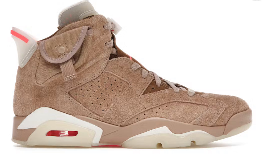 Travis Scott British Khaki jordan 6 (USED NO BOX)
