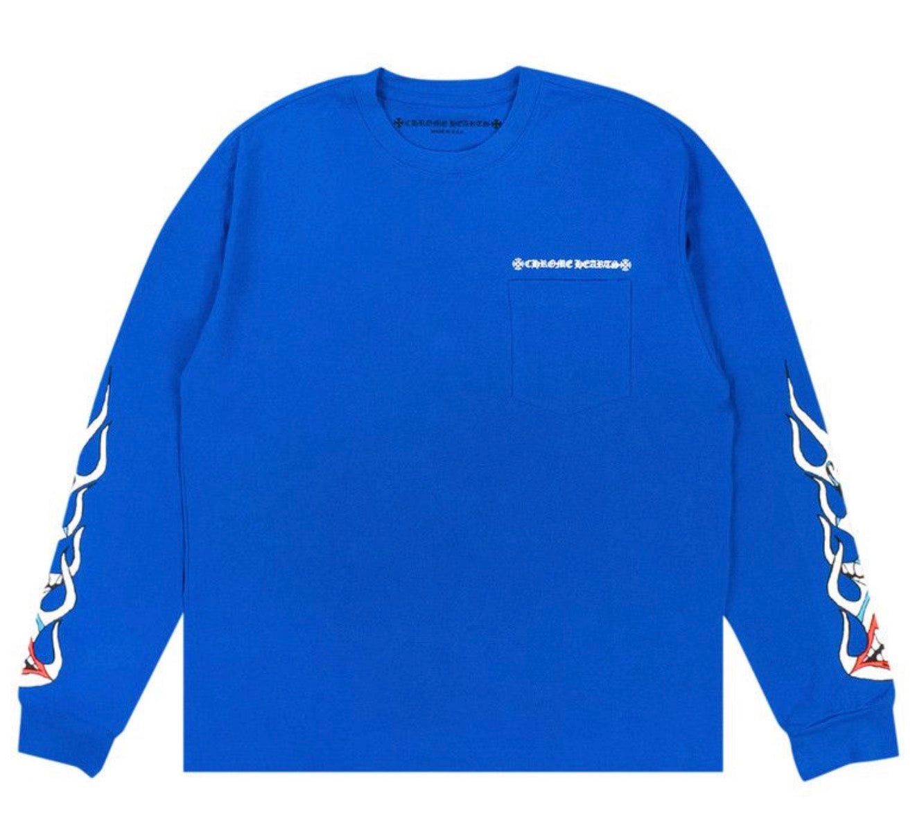 Chrome Hearts x Matty Boy Space Long-Sleeve T-Shirt 'Blue'
