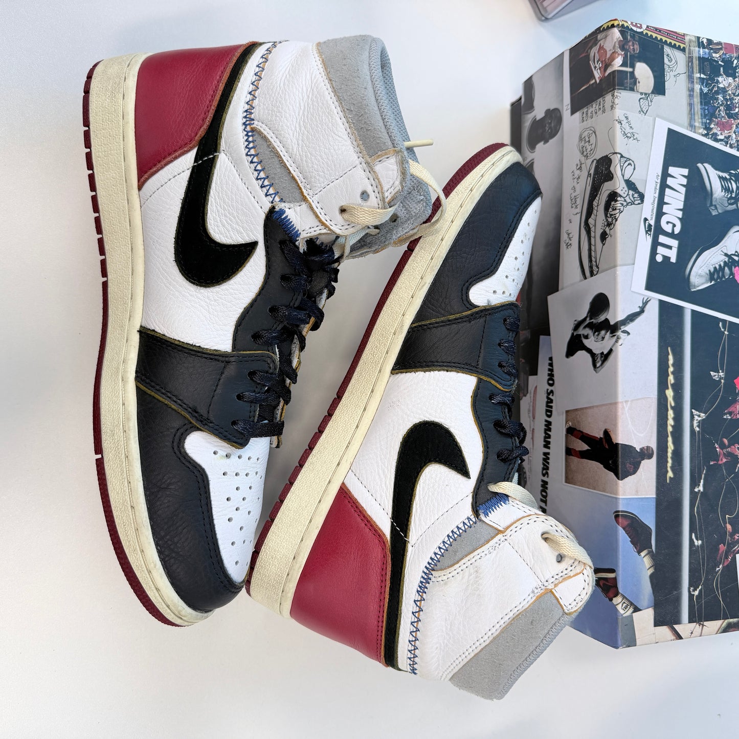 Union LA x Air Jordan 1 Retro High
NR'Black Toe' (USED)