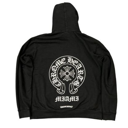 Chrome Hearts Miami Horseshoe Hoodie Black