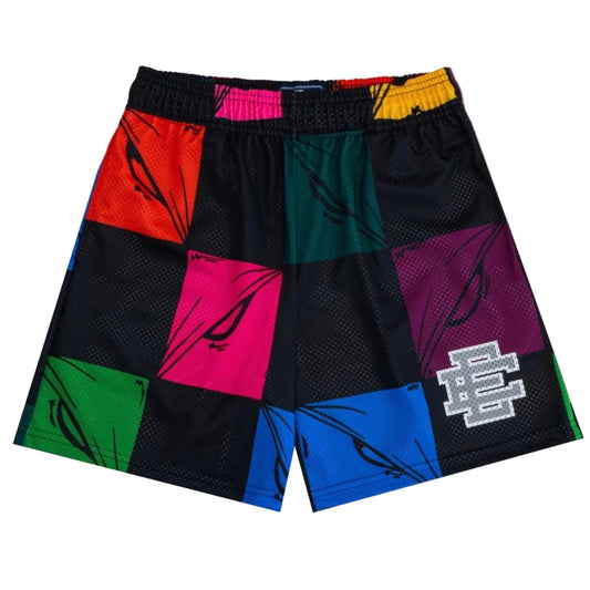 Eric Emanuel EE Matty Boy Short Multicolor Skittle 99 Eyes