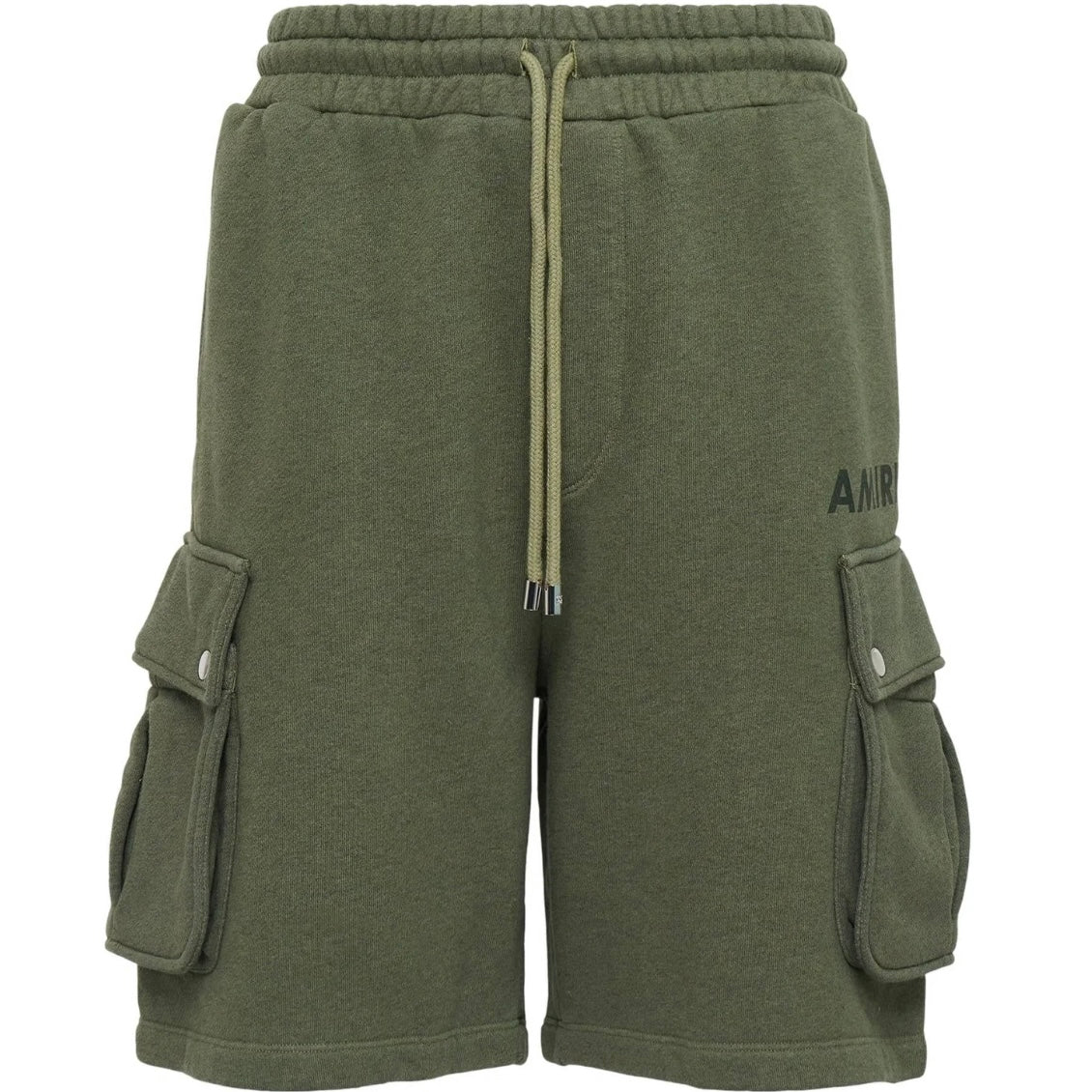 Amiri Logo Print Drawstring Cargo Shorts