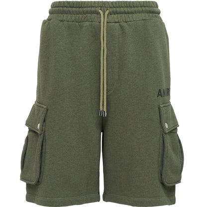 Amiri Logo Print Drawstring Cargo Shorts