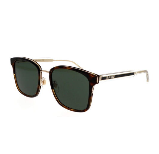 Gucci Green Square Men's Sunglasses