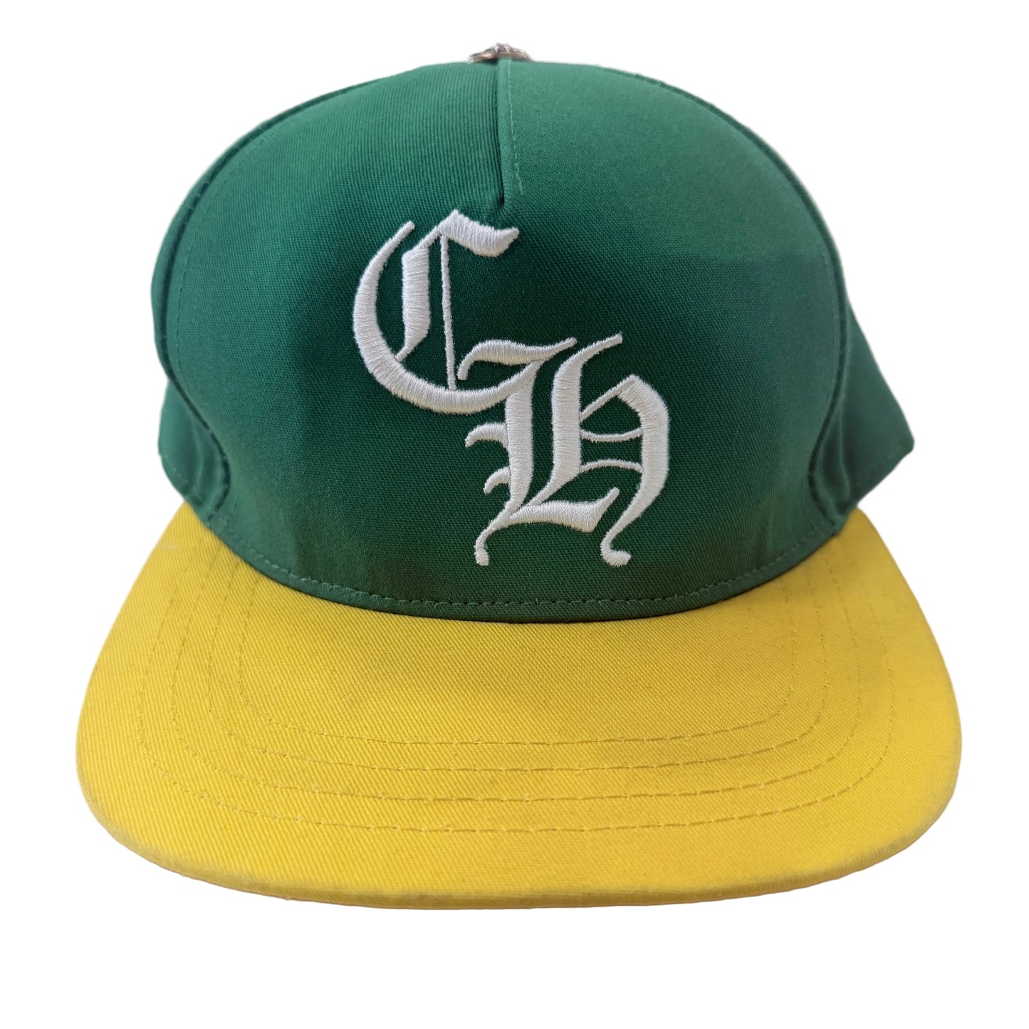Chrome Hearts Baseball Hat Green/Yellow