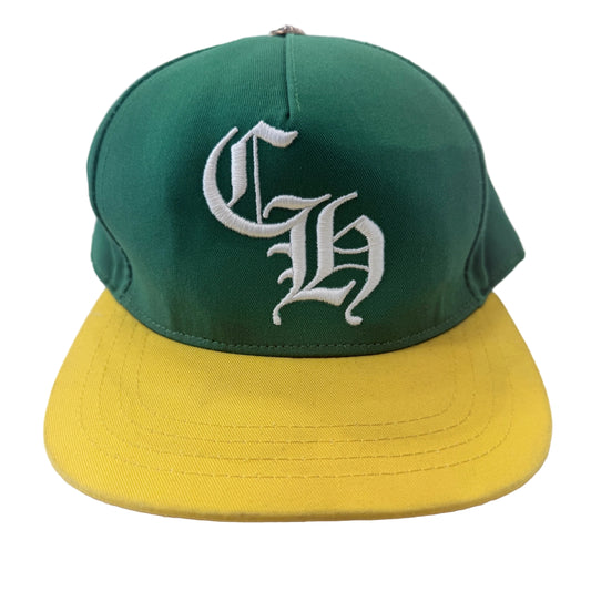 Chrome Hearts Baseball Hat Green/Yellow