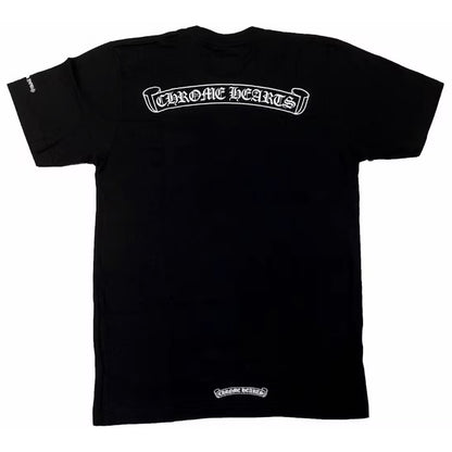 Chrome Hearts Black Scroll Pocket Tee