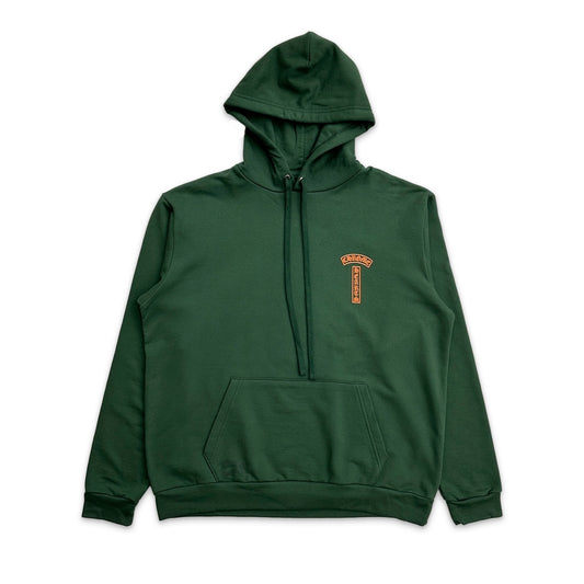 CHROME HEARTS ONLINE EXCLUSIVE HOODIE GREEN ORANGE